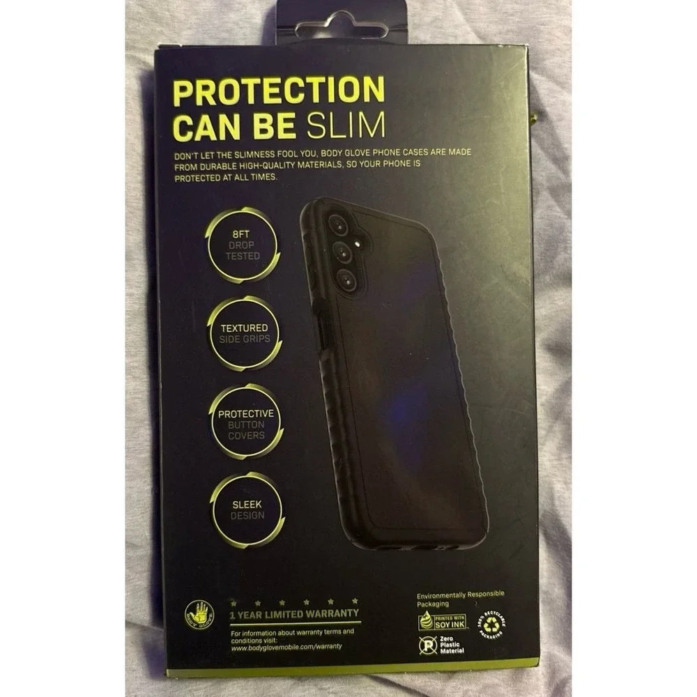 NEW Body Glove Slim Black Protective Phone Case for Samsung Galaxy A14 5G